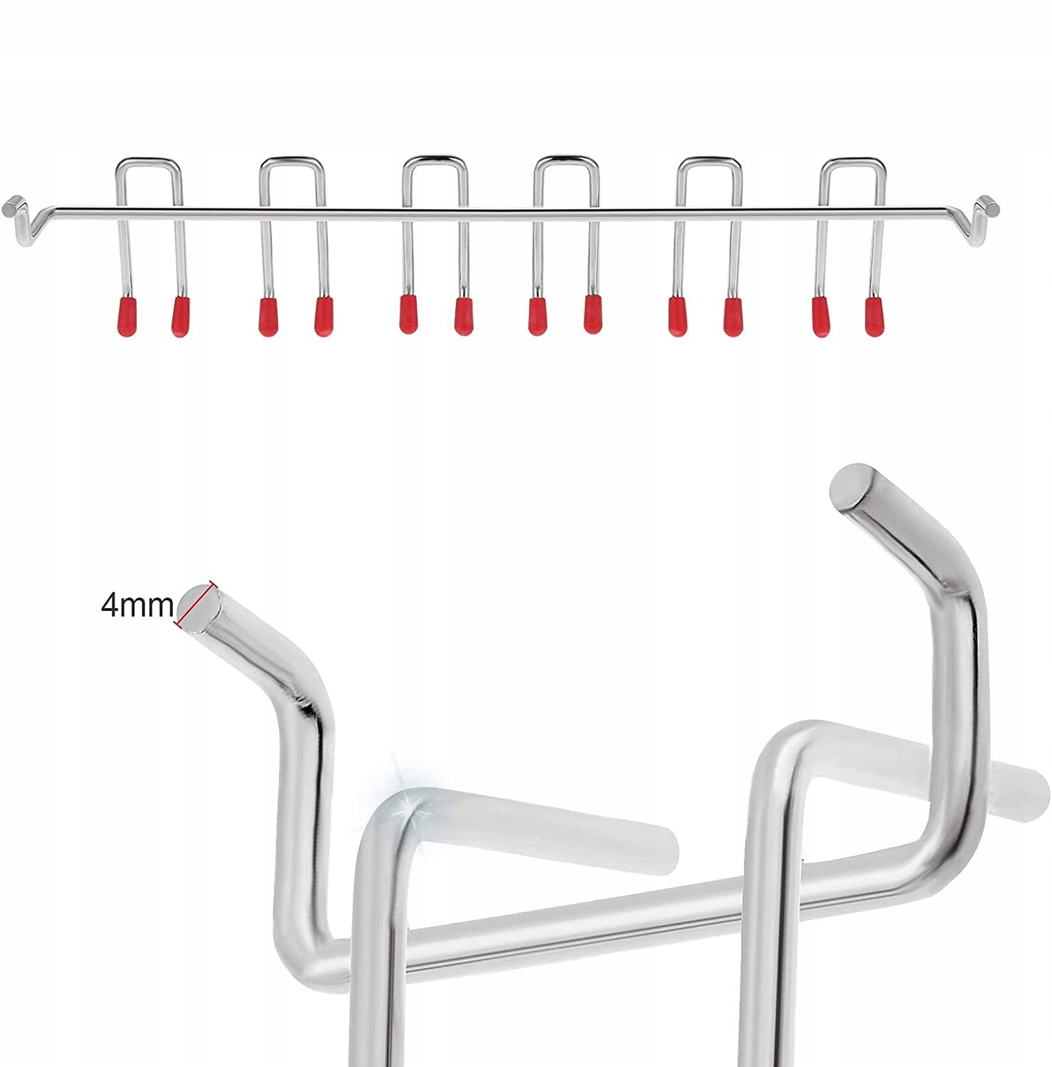 122pcs Metal Pegboard Hook Set Product weight with unit packaging 0.95 kg