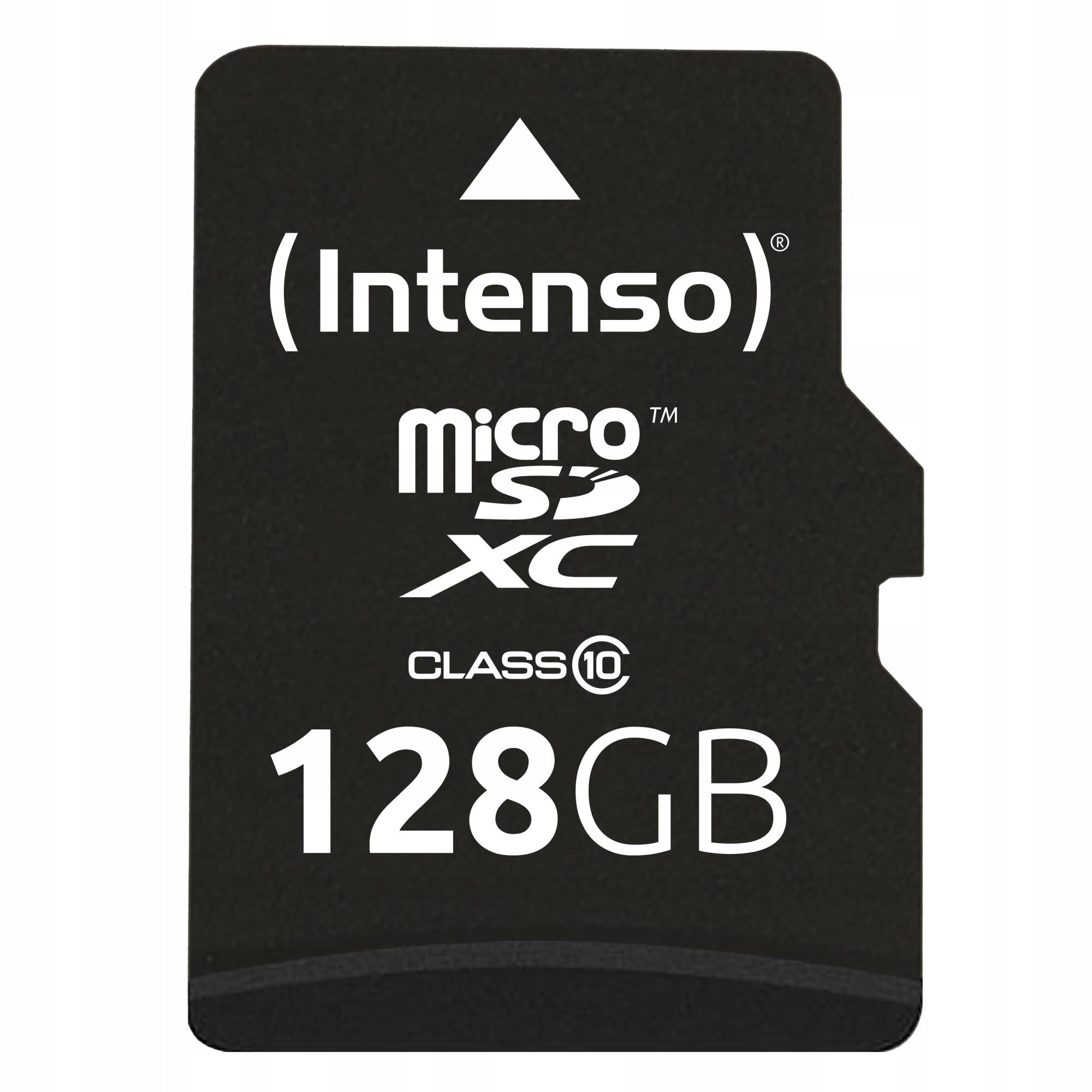 128GB Class 10 micro SDXC memory with 3413491 Intenso adapter