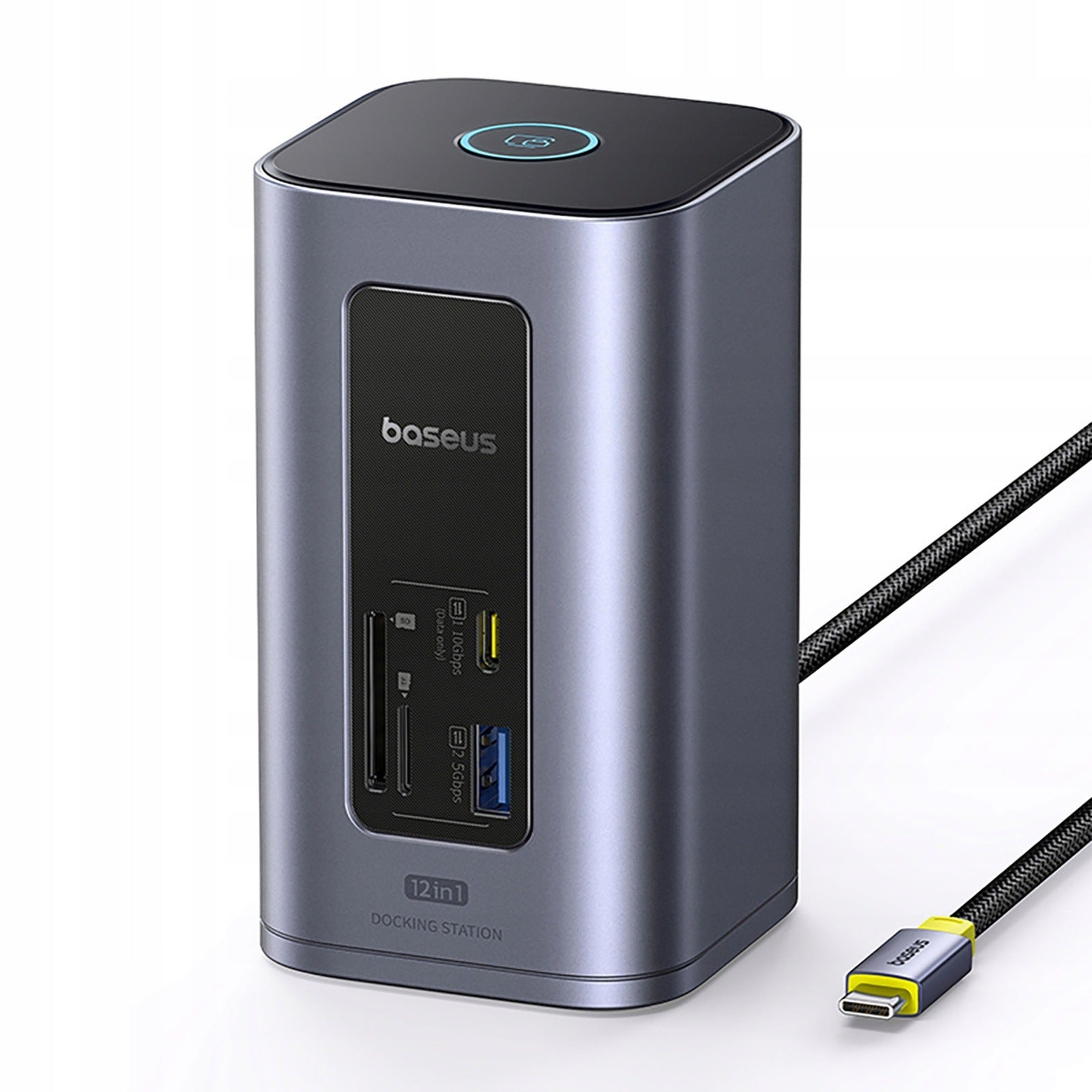 12IN1 USB-C DOCKING STATION FOR LAPTOP 4K 60HZ PD HUB BASEUS
