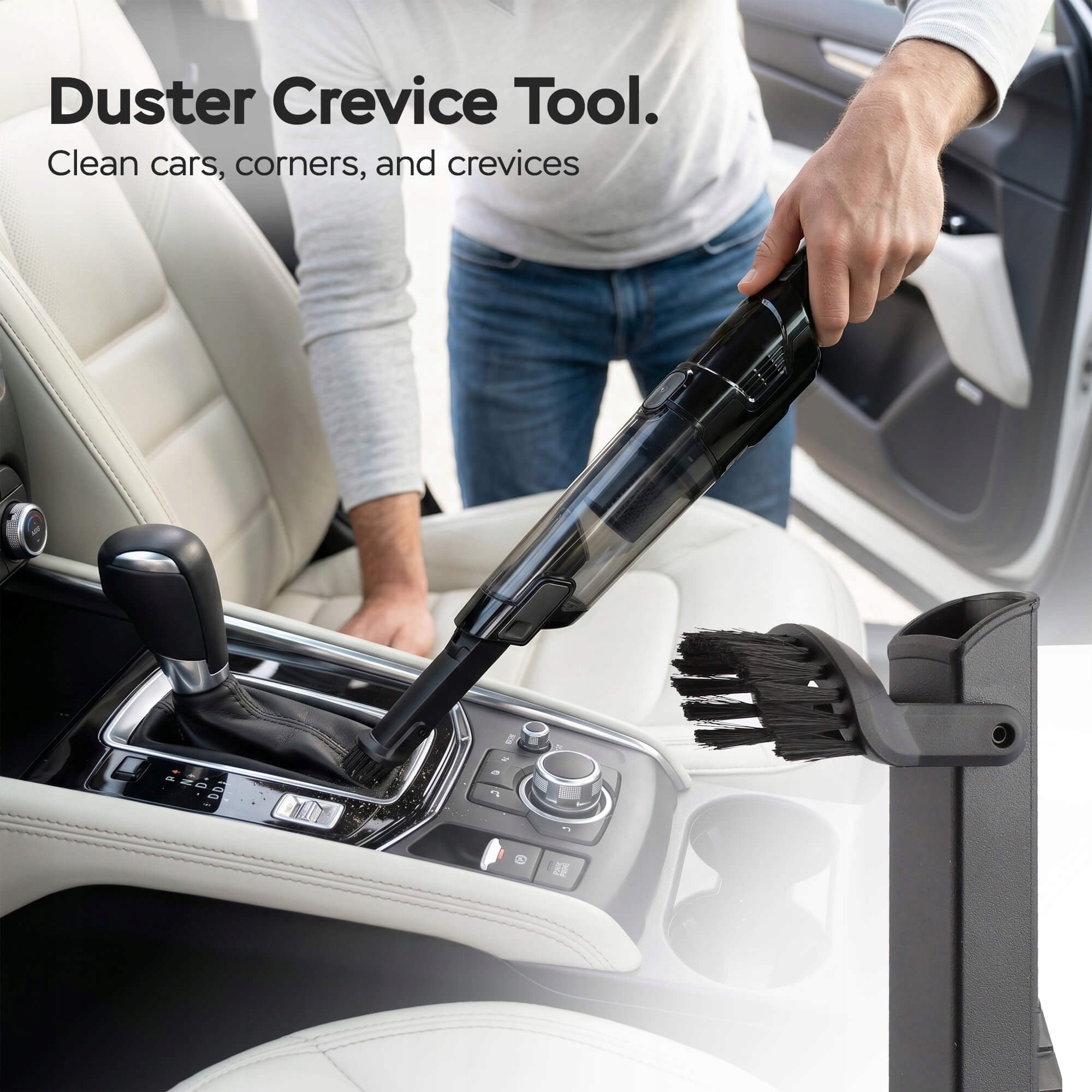 12KPA CAR HANDHELD VACUUM CLEANER POWERFUL PORTABLE BATTERY FOR CAR Power supply rechargeable battery