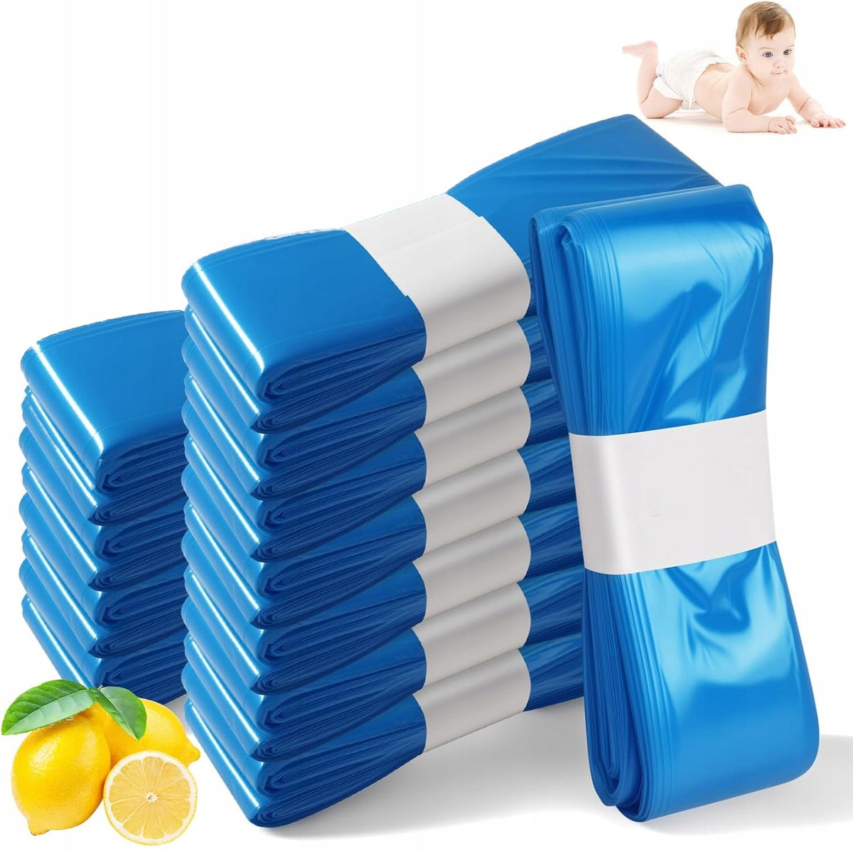 12PCS DIAPER BASKET REFILLS FOR ANGELCARE Tommee Tippe