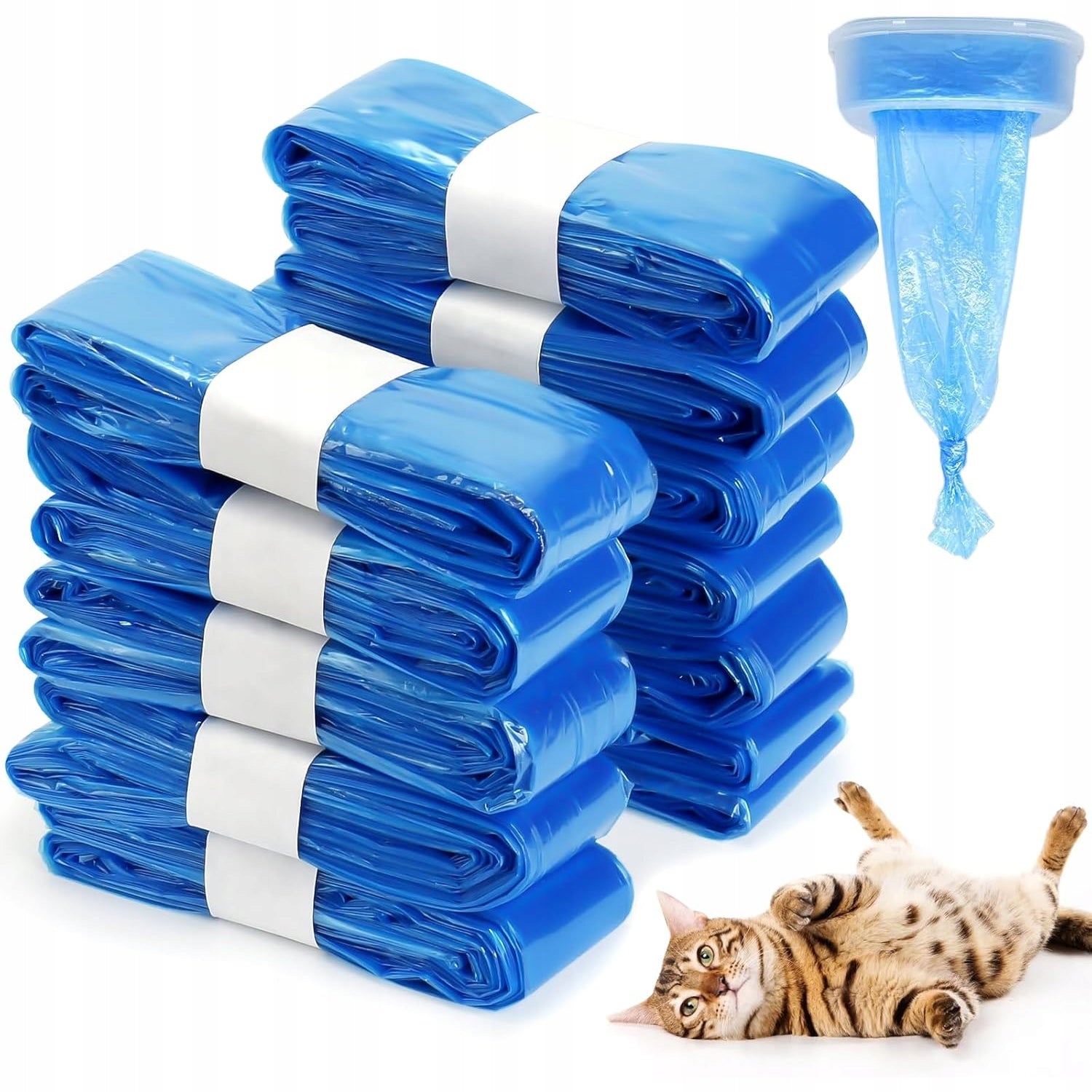 12PCS For ANGELCARE Refills Diaper Basket Bags