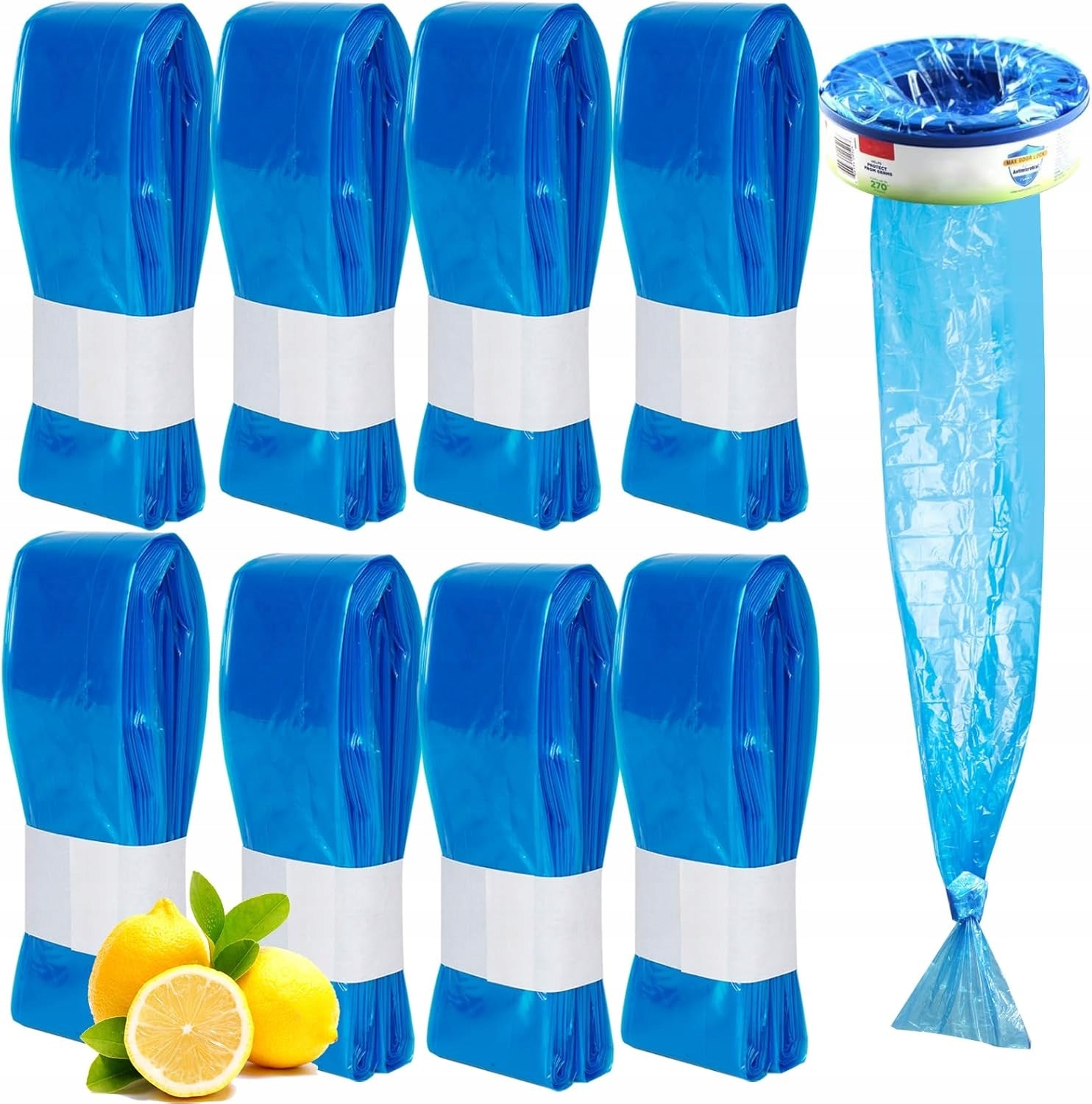 12PCS REFILLS DIAPER BASKET BAGS FOR DIAPER GENIE ANGELCARE MINCHKIN