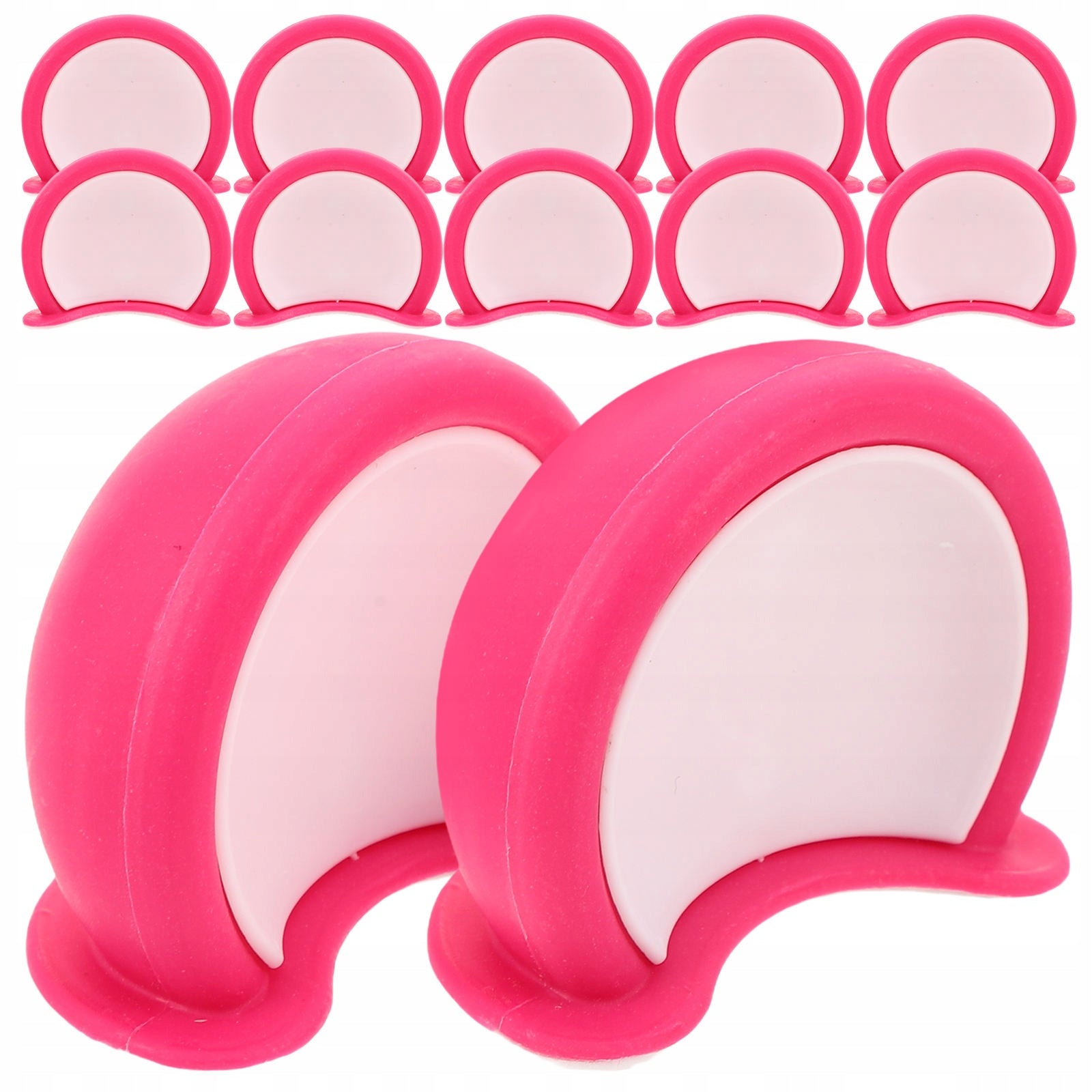 12Pcs Adorable Bear Ear Helmet Stickers for Motorbike and Scooter Helmets