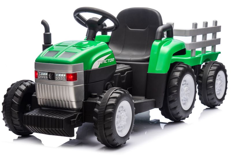12V Battery Tractor with Trailer Vehicle for Kids Manufacturer code A009B