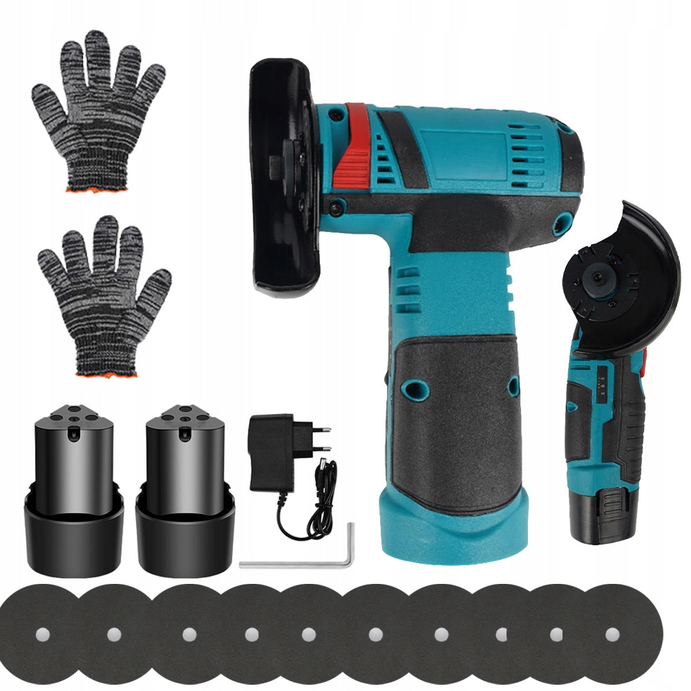 12V WIRELESS ANGLE GRINDER WITH COPPER MOTOR ANGLE 2XAKU