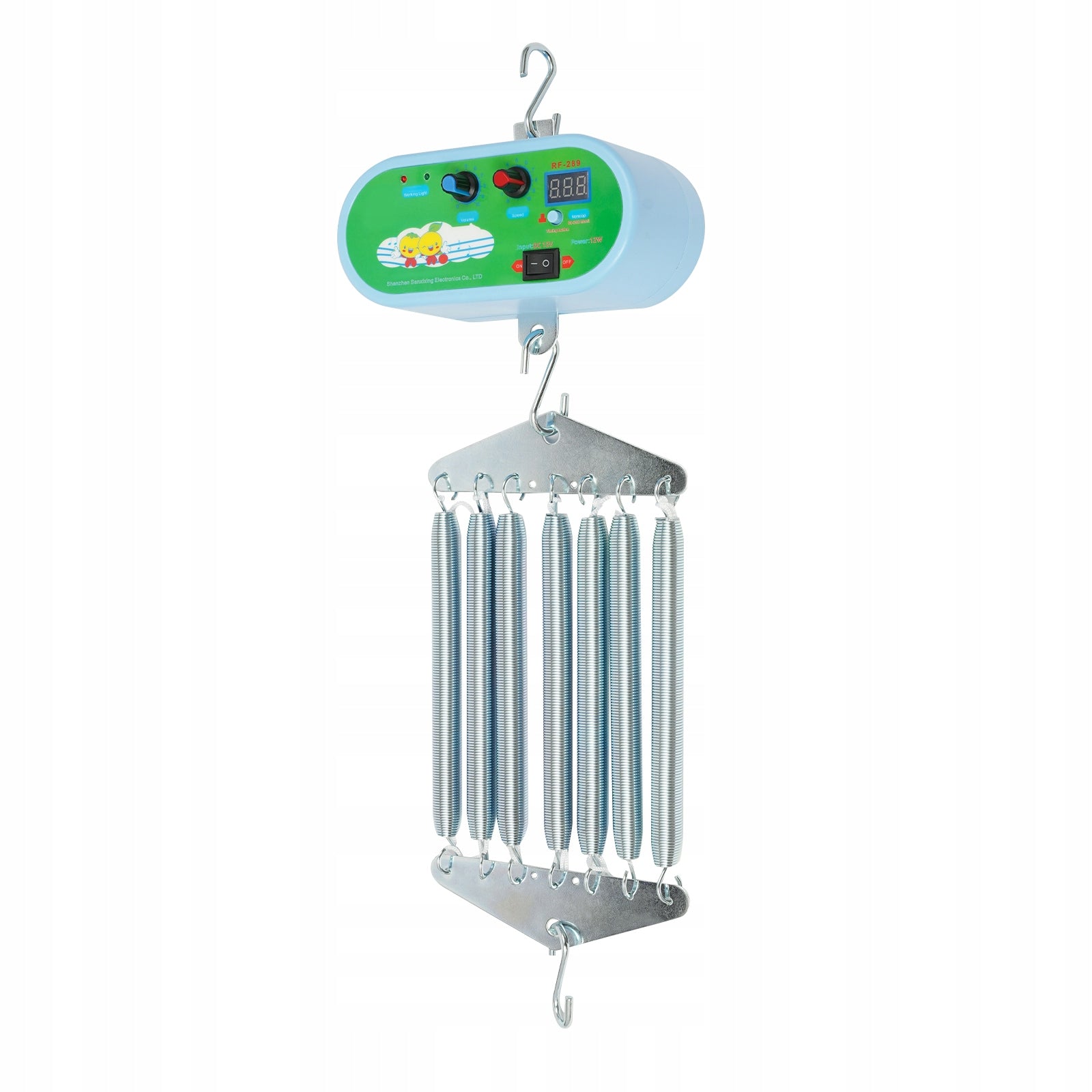 12W 7-SPRINGS 0-12 MONTHS BABY SWING CONTROLLER WITH ADJUSTABLE SETTINGS