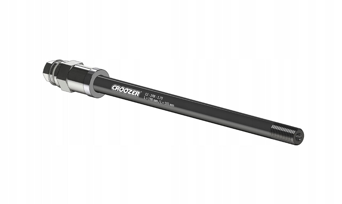 12mm Croozer 1.75 209mm thru axle
