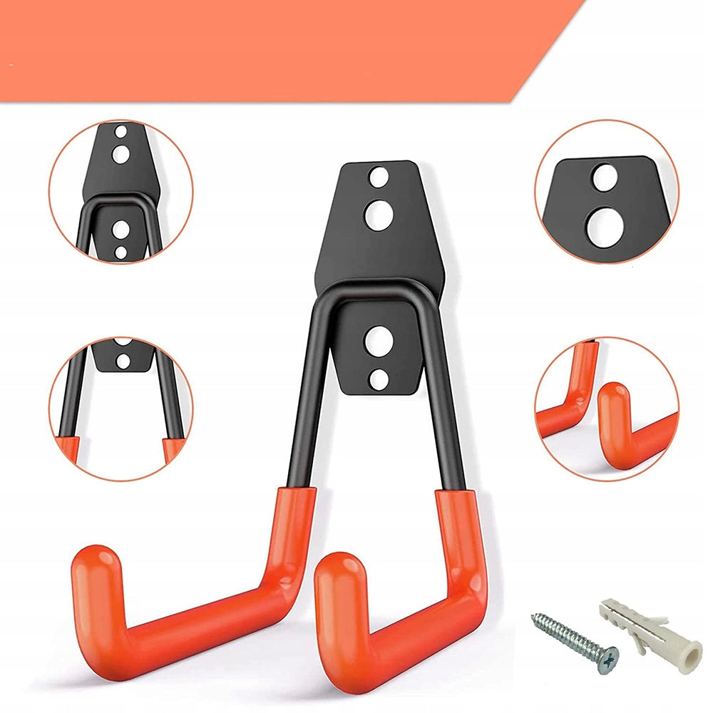 12pcs SET GARAGE HOOKS DOUBLE WALL MOUNTS FOR GARAGE DURABLE Manufacturer code 6900290444857