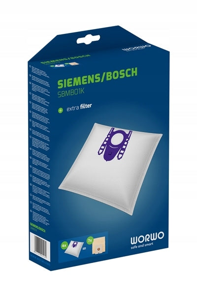 12x BOSCH G ALL SERIE 2, 4, 6 GL-20 GL-30 GL-45 SBMB01K VACUUM CLEANER BAGS Packaging status original