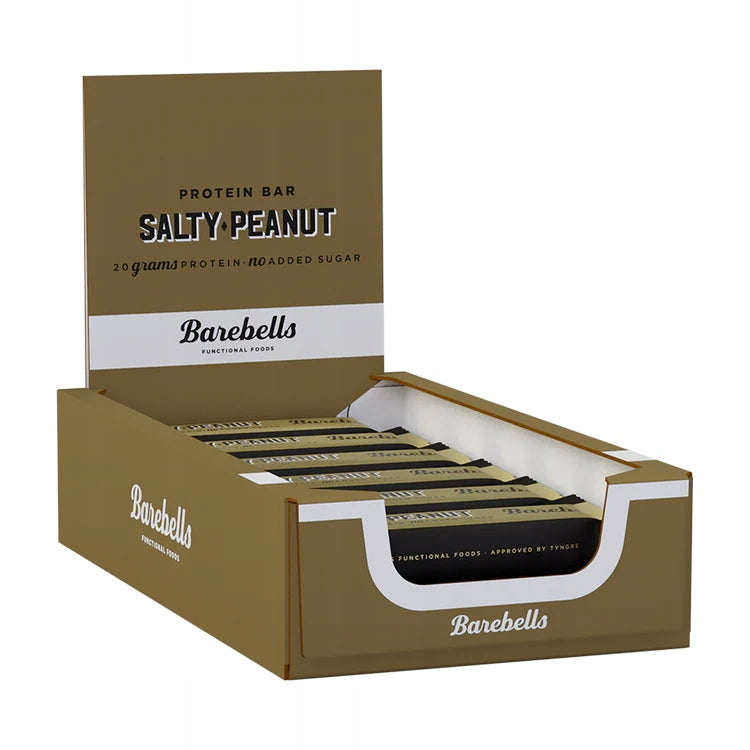 12x Barebells Protein Bar 55g salted peanut