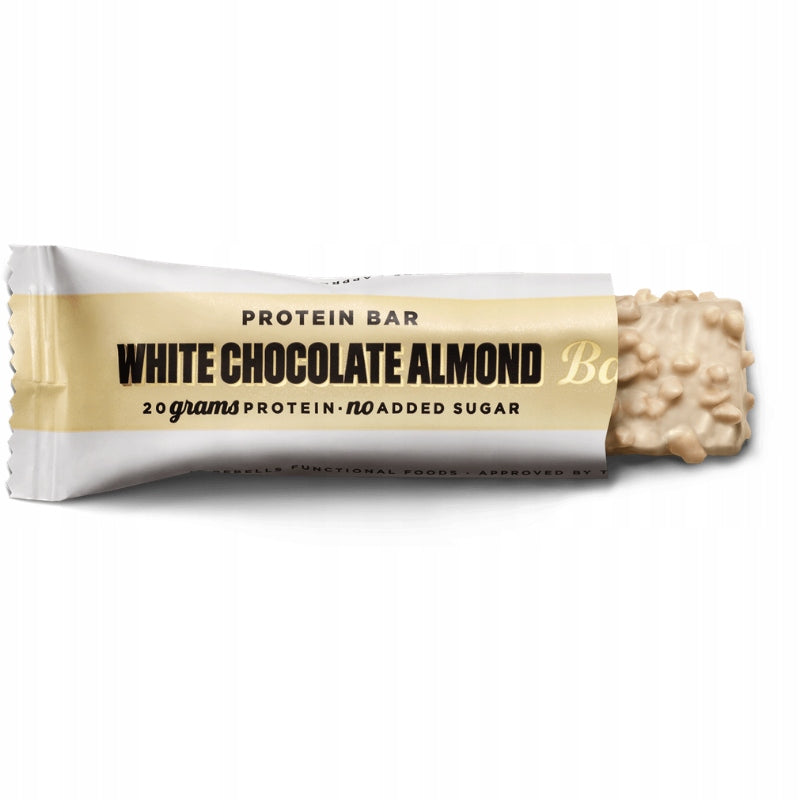 |12x| Barebells Protein Bar 55g white chocolate almond Expiration date at least six months from the date of purchase