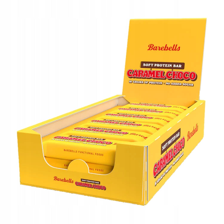 |12x| Barebells Soft Protein Bar 55g caramel choco