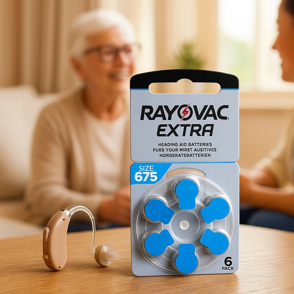 12x Rayovac Extra 675 - Hearing Aid Battery Medical device no
