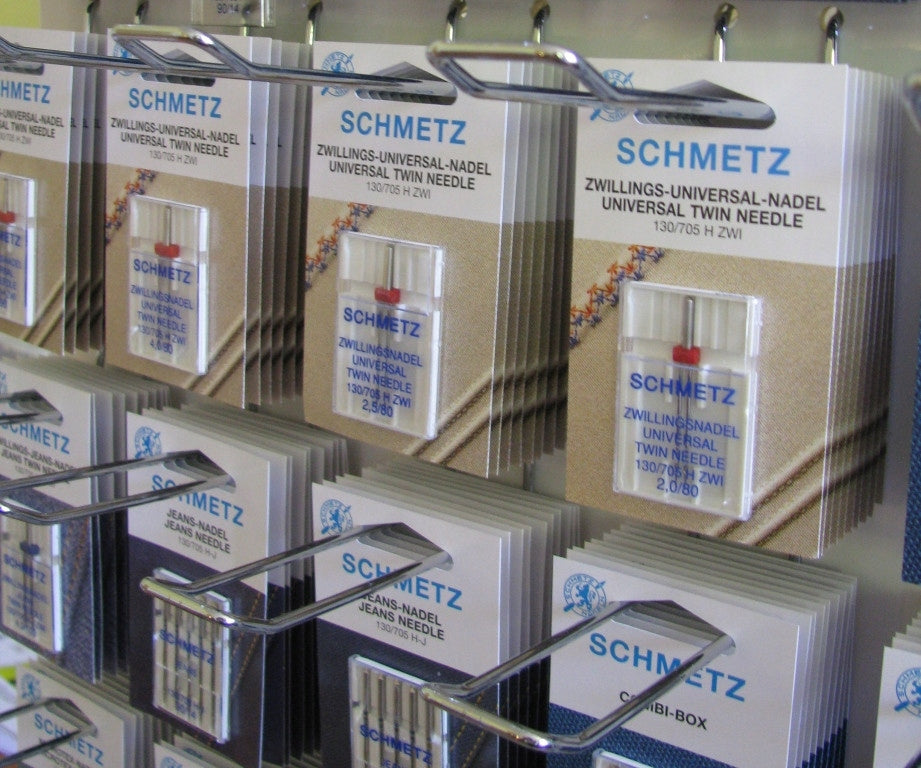 130/705 H ZWI NE 2,0 SCS - Double needle for household machines 2/80 Schmetz Brand Schmetz