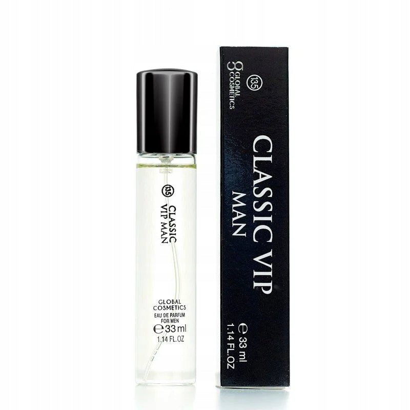 135 MEN'S PERFUME CAR PERMANENT perfume CLASSIC VIP MAN 33ml
