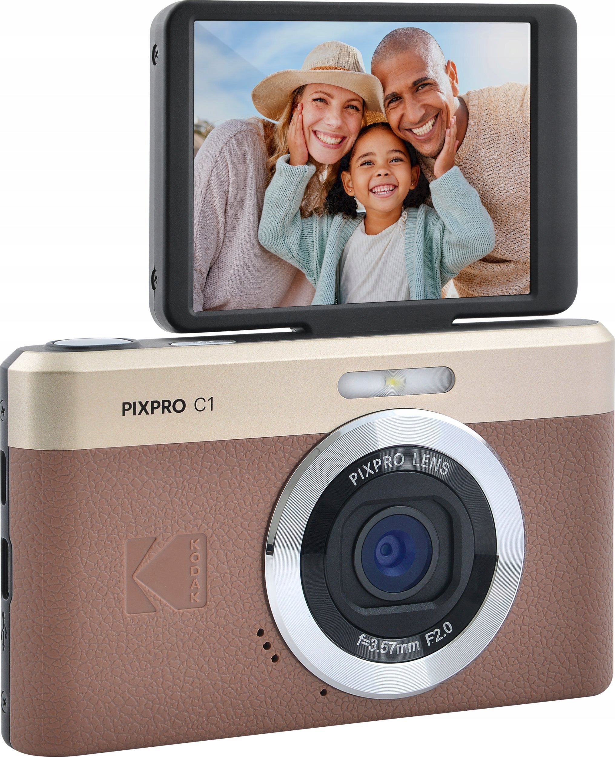 13mp Video Digital Camera 1080p 4x Zoom Tilting Screen 2,8" / Kodak Pixpro