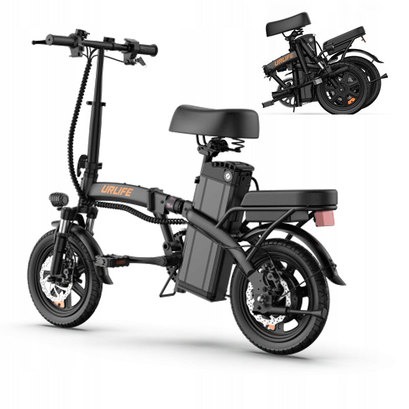 14″ Electric Vehicle URLIFE F1L 500W 32km/h Foldable 45KM 3-shock absorp Packaging status original