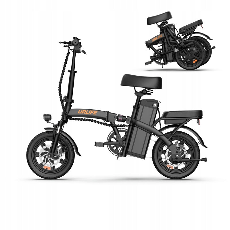 14″ Electric Vehicle URLIFE F1L 500W 32km/h Foldable 45KM 3-shock absorp