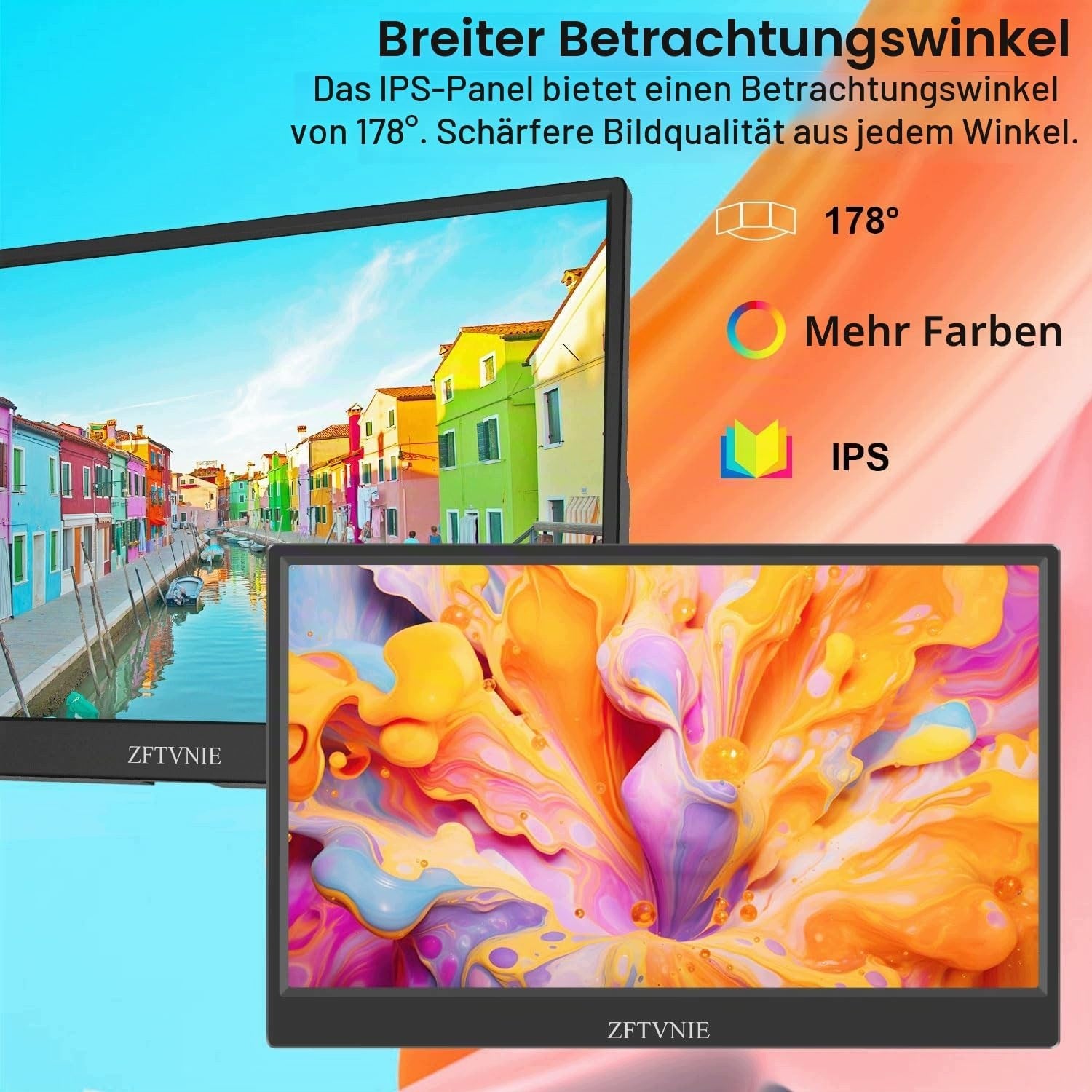 14 INCH FHD 1920X1200 IPS PORTABLE MONITOR FOR LAPTOP CONSOLE C Packaging status original