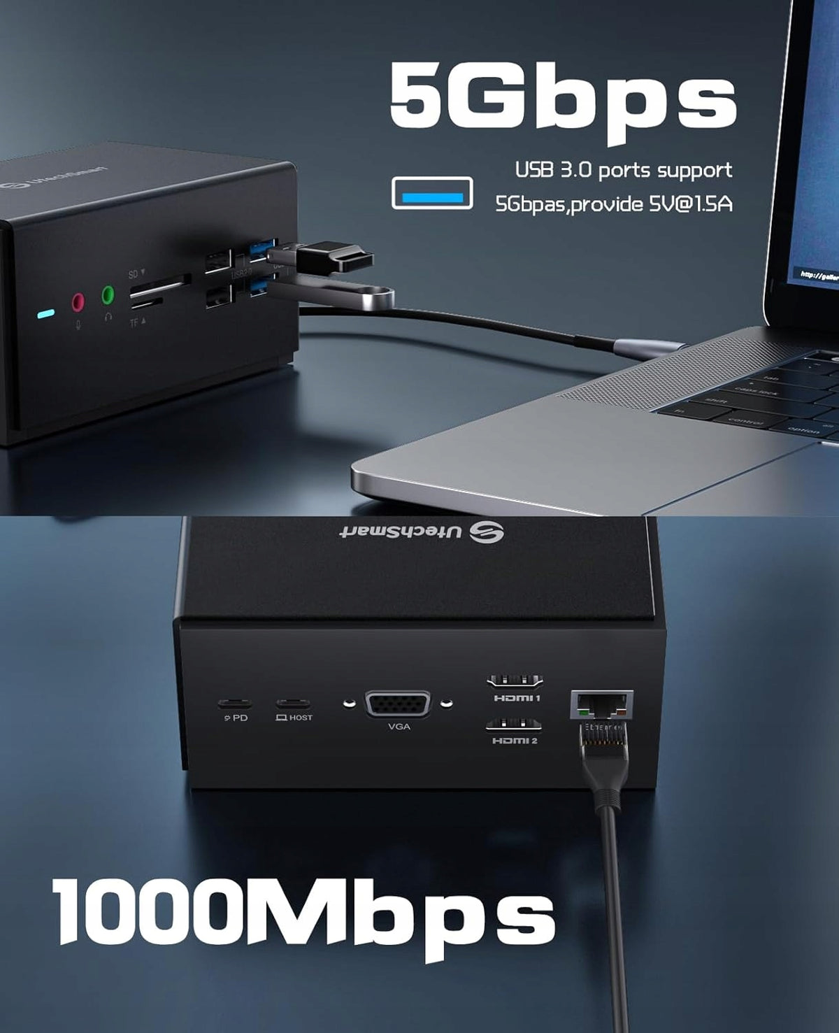 14in1 USB-C/Thunderbolt MacBook Windows Thunderbolt Station Packaging status original