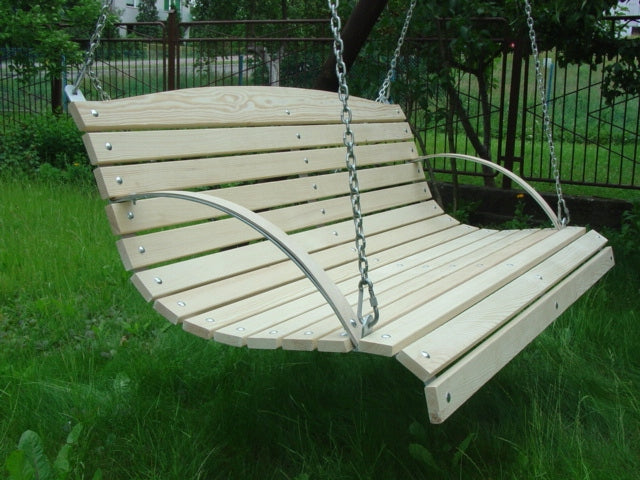 150 cm SWING, SEAT, GARDEN BENCH Material of manufacture wood metal
