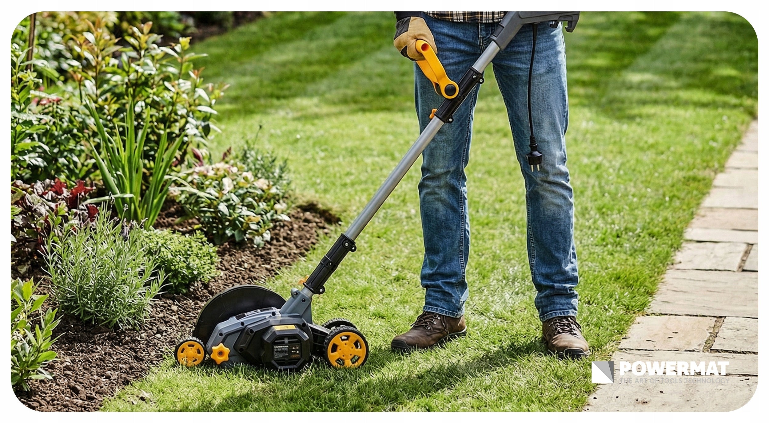 1500 IN 200 MM ELECTRIC EDGER FOR REMOVING MOSS WEEDS FROM CUBES Manufacturer code PM1515