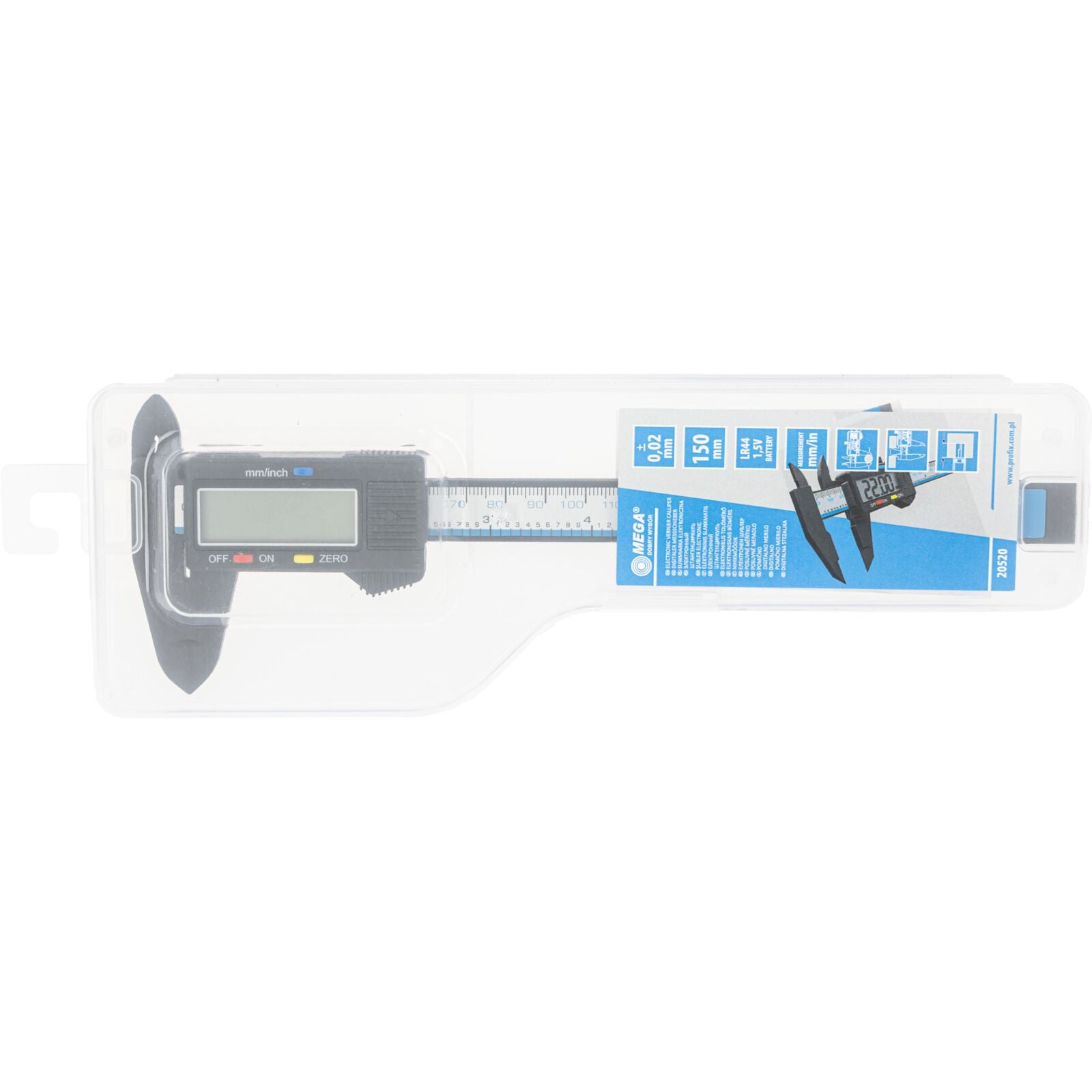 150mm electronic caliper with digital display MEGA Brand MEGA