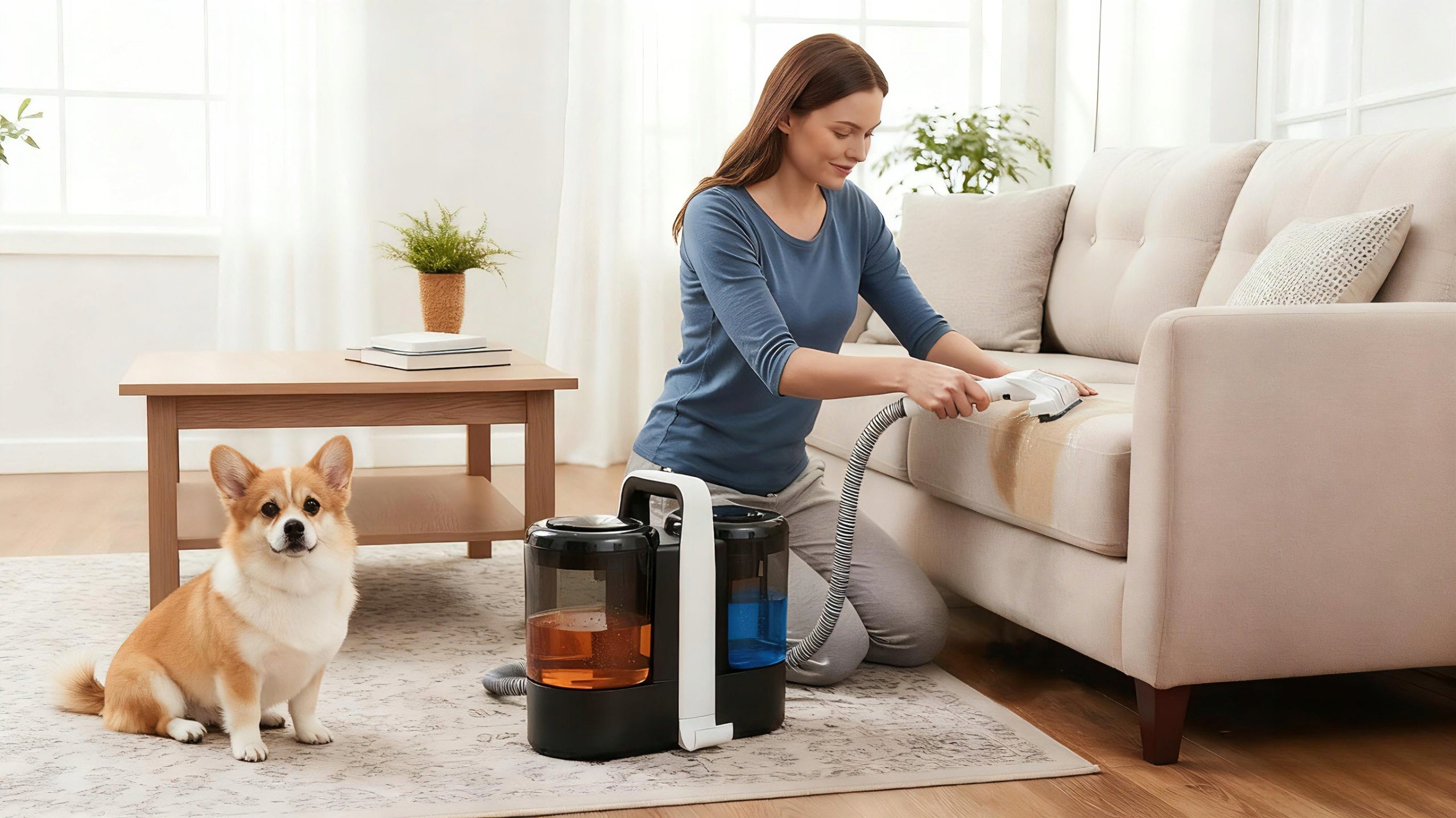 15KPA COMPACT WET AND DRY VACUUM CLEANER FOR UPHOLSTERY CLEANING Manufacturer code 109891