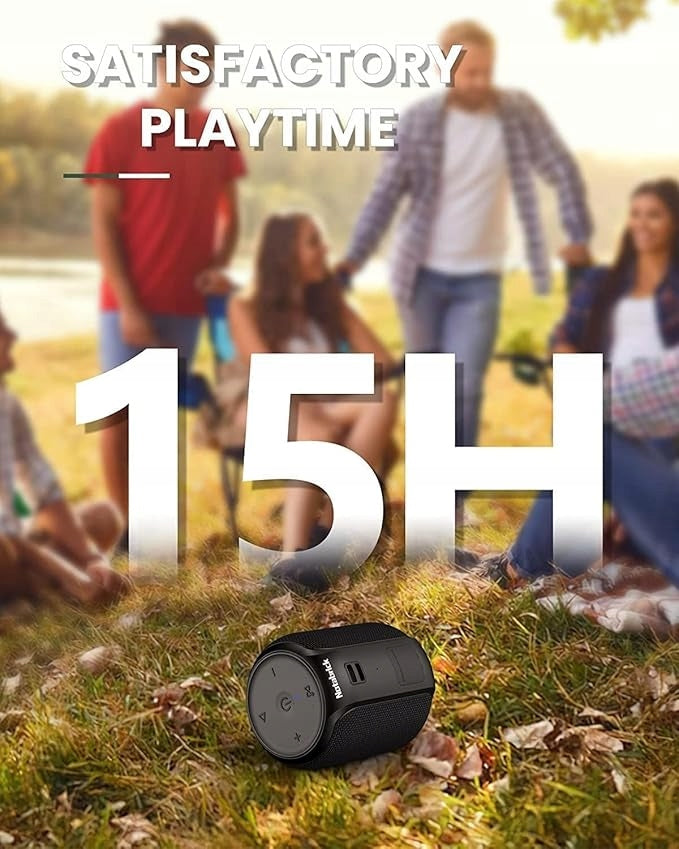 15W Bluetooth speaker, with additional bass function and IPX6 waterproof Brand no brand