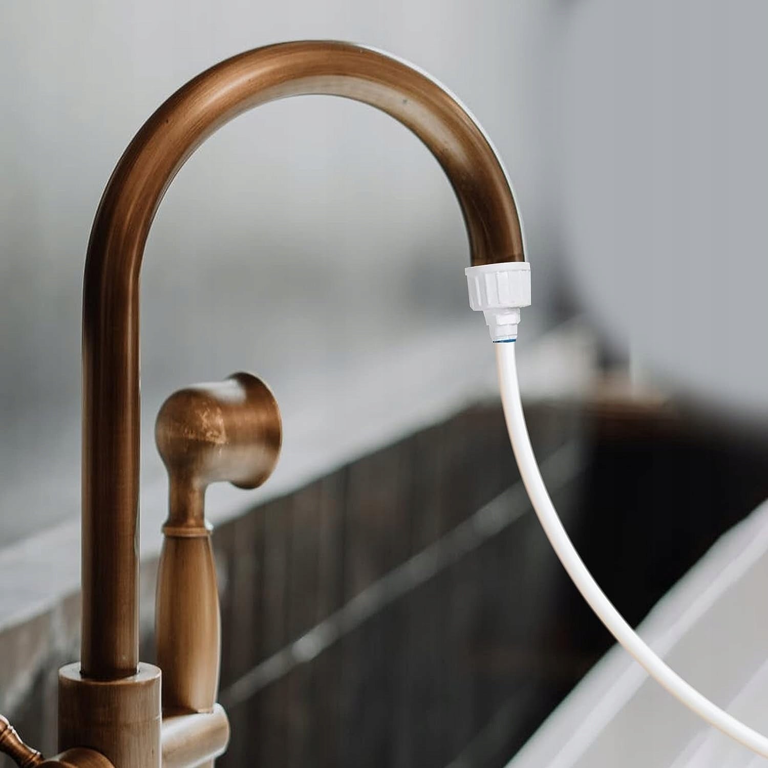 15m Refrigerator Water Supply Hose - Set, Copper, Universal Manufacturer code Wężyk do lodówki