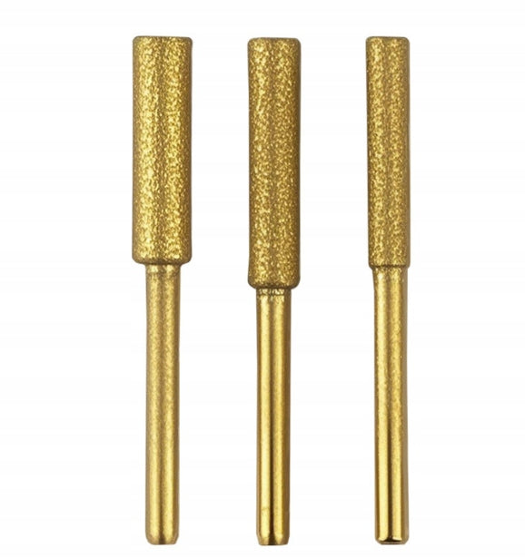15x Zestaw pilników do ostrzenia pił łańcuchowych 3 Rozmiar 4mm 4.8mm 5.5mm Manufacturer code lxeasygo23