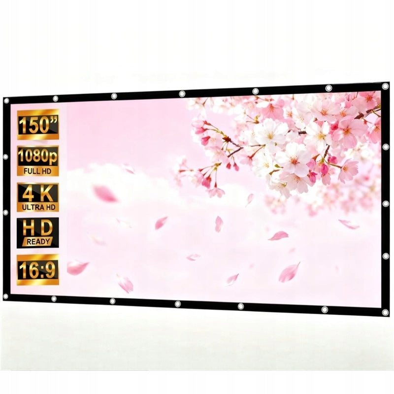 16:9 Projection SCREEN Portable 332x186 150 Cali Model AL-PSC150