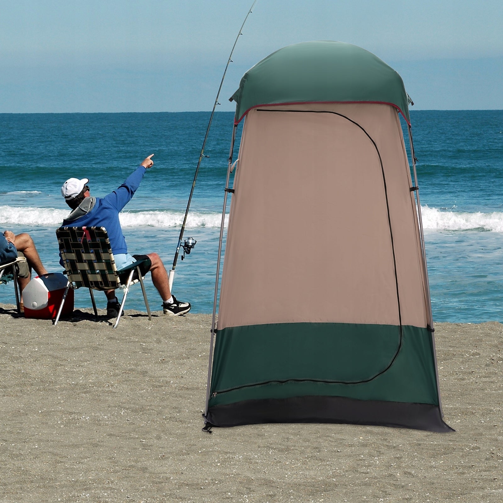 160*160*240cm Shower Tent Camping Privacy Shelter Toilet Tent for Hiking Manufacturer code 7075451