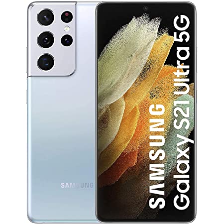 16GB RAM! Samsung Galaxy S21 Ultra G998 5G 512GB SILVER silver + FOIL CASE