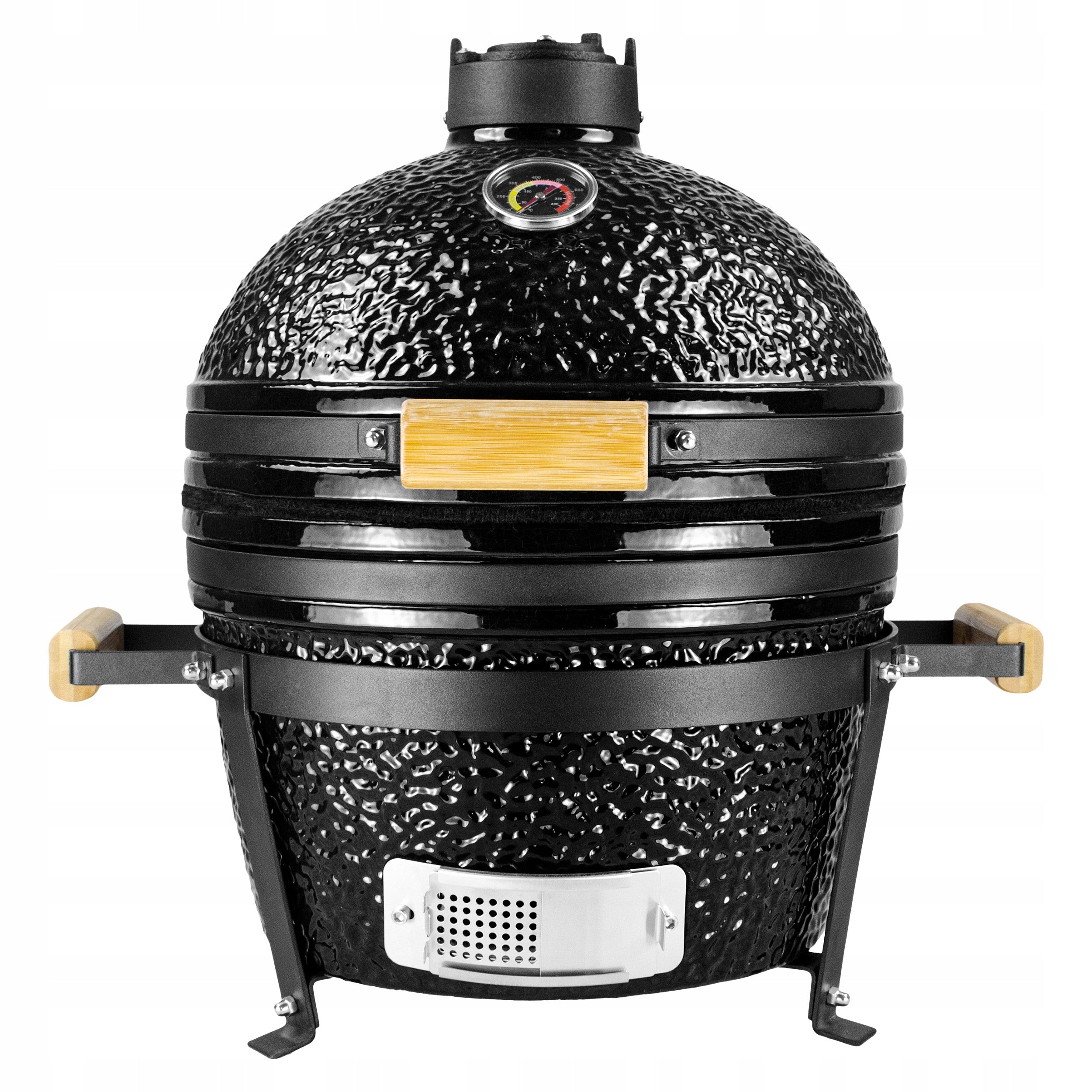 16T" CERAMIC PORTABLE GARDEN CHARCOAL GRILL WITH COVER ROUND STEEL Manufacturer code GRILL CER CL-16T