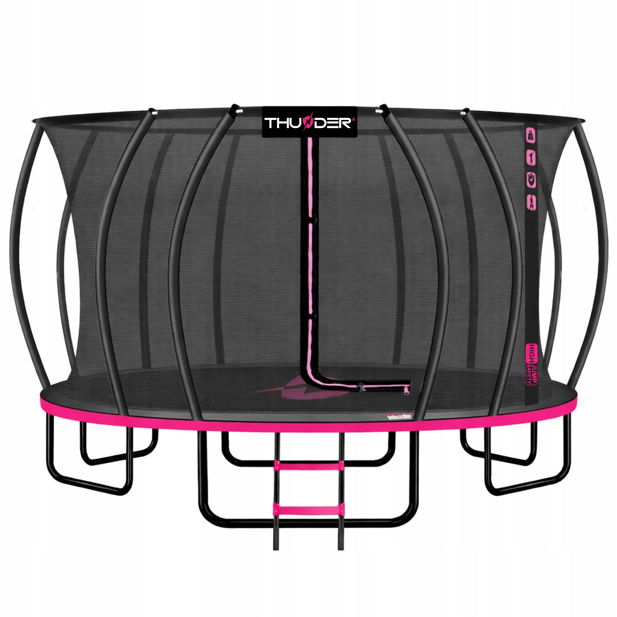 16ft 488CM Garden Jumping Trampoline for Kids Strong Huge Thunder