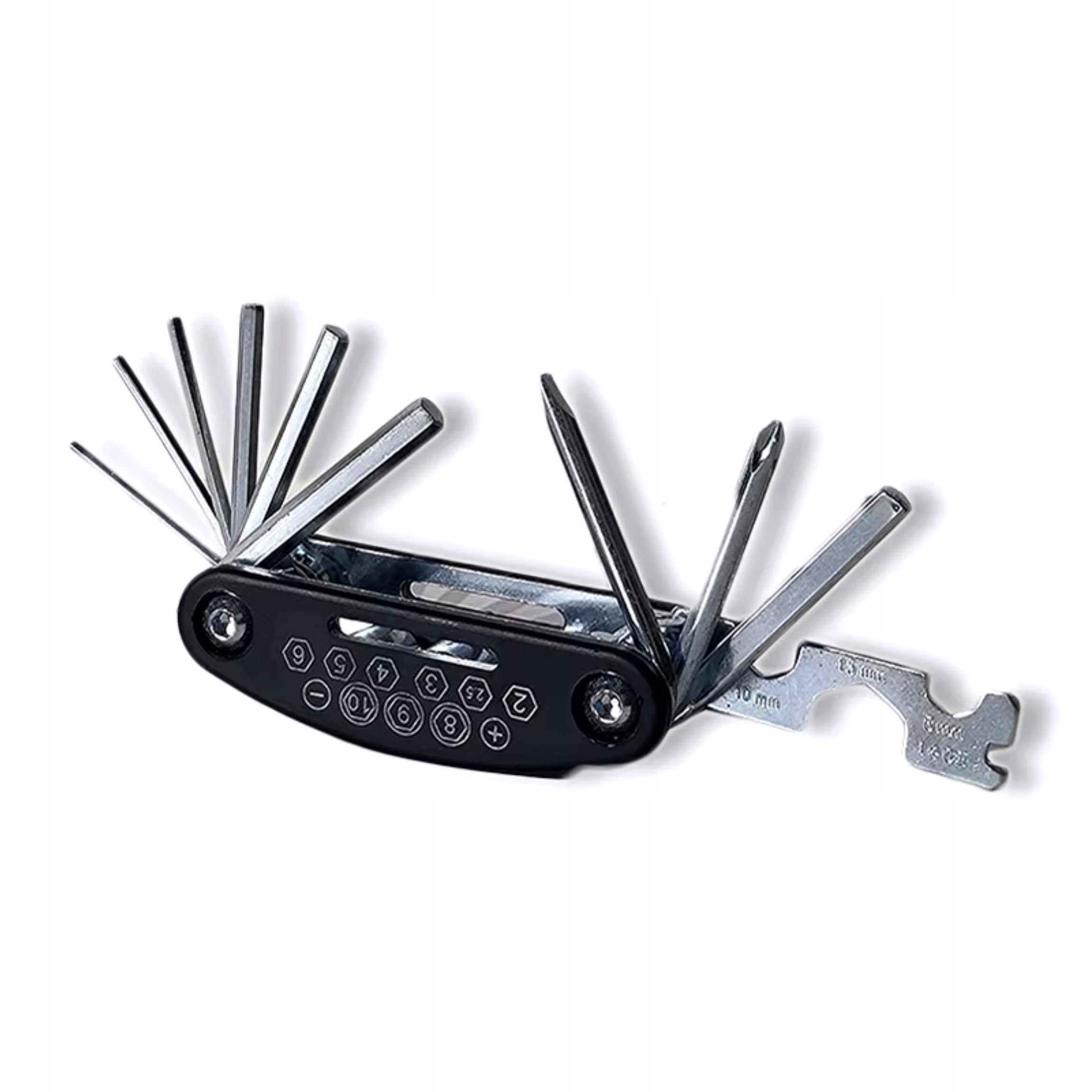 16in1 MULTITOOL BICYCLE WRENCHES TOOL REPAIR KIT + PATCHES, GLUE For multifunctional