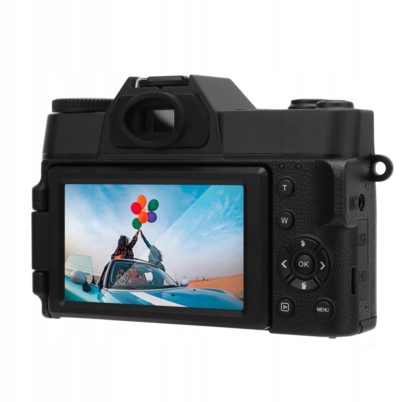 16x Digital Zoom Camera, 270 Degree Rotation, 4K Digital Camera, Model 9542HTEV