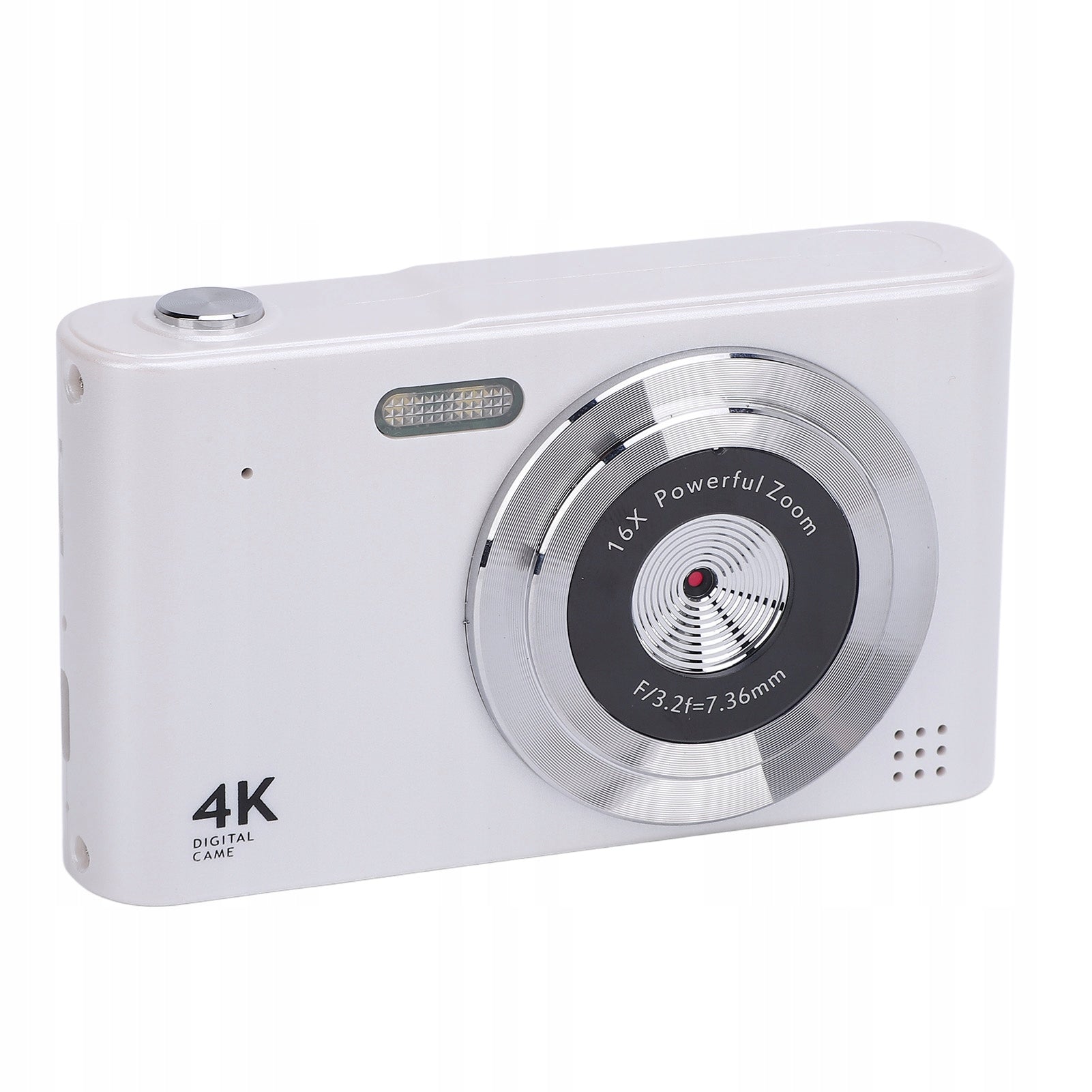 16x Zoom 4K 48MP Digital Camera 2,4 Inch IPS Anti-Occursion AH Screen
