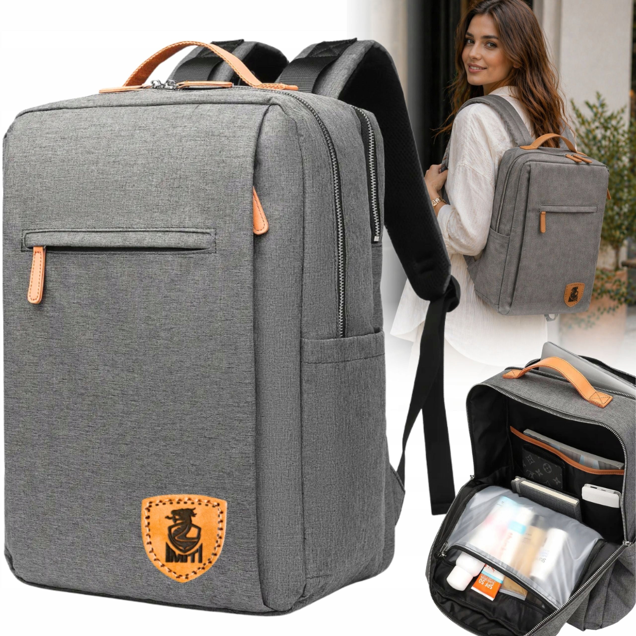 17" LAPTOP BACKPACK FOR SCHOOL WORK WOMEN'S LARGE ROOMY COMFORTABLE