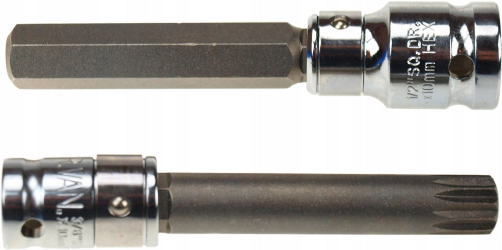 Rinkinys: Allen, Torx, Spline antgaliai ir raktai, 40 vnt.