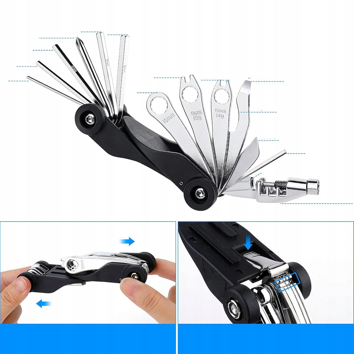 17in1 MULTITOOL BICYCLE WRENCH SET FOR BICYCLE MULTIFUNCTION WRENCHES Brand no brand