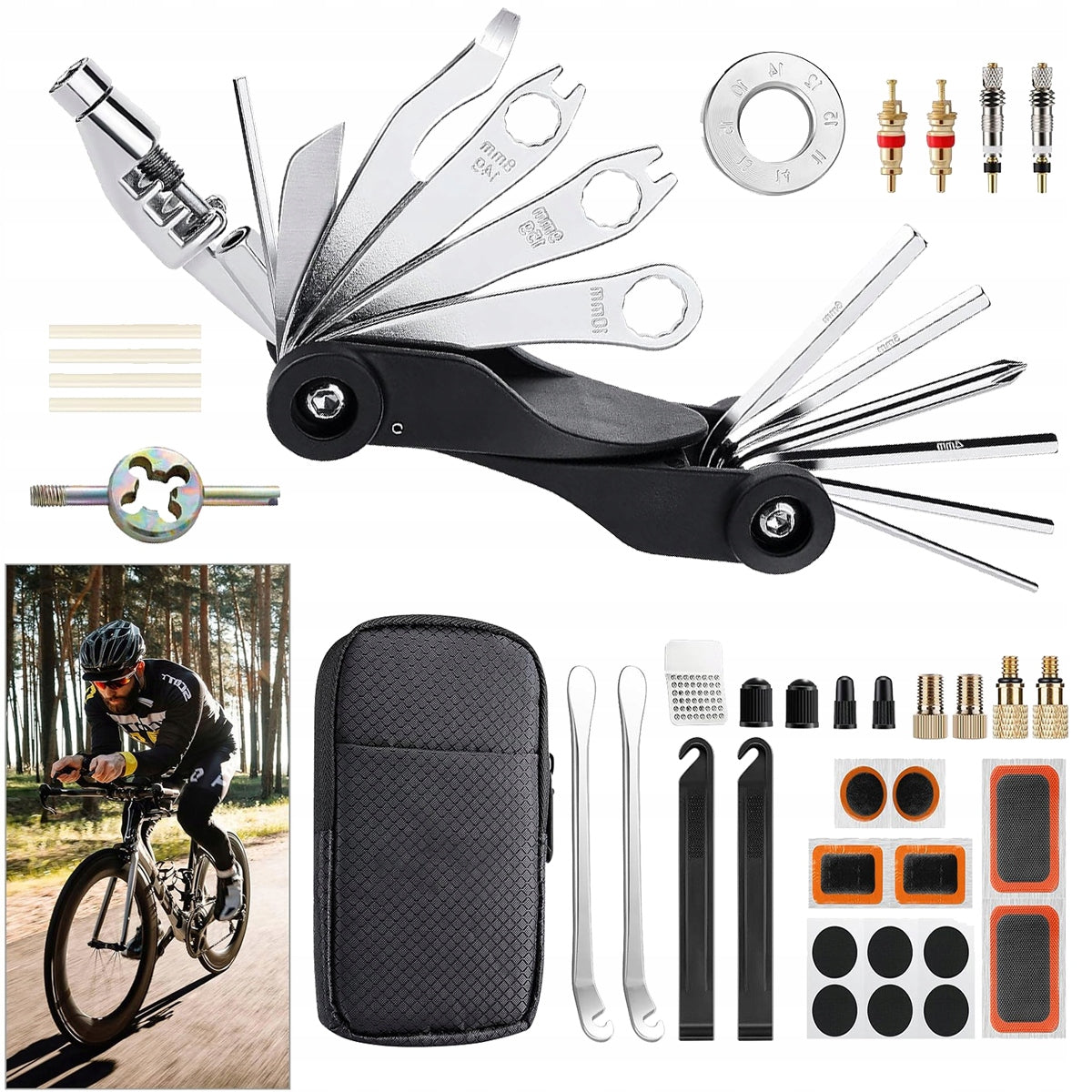 17in1 MULTITOOL BICYCLE WRENCH SET FOR BICYCLE MULTIFUNCTION WRENCHES