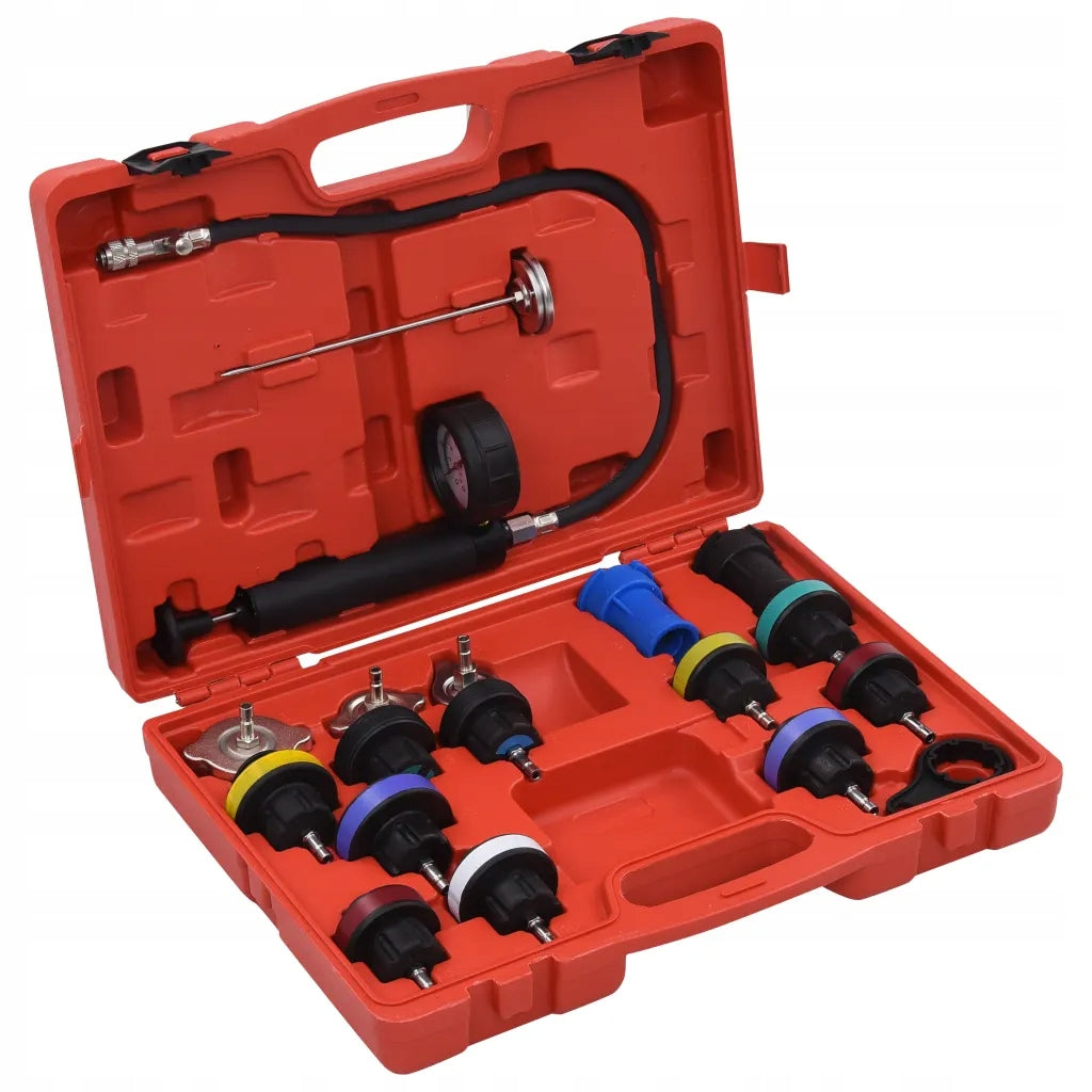 18-Piece Cooling System Pressure and Temperature Tester