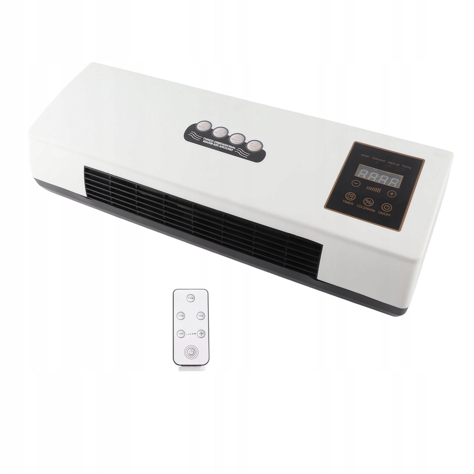 1800W wall heater electric heater PTC heater with remote control YM Power 1 W