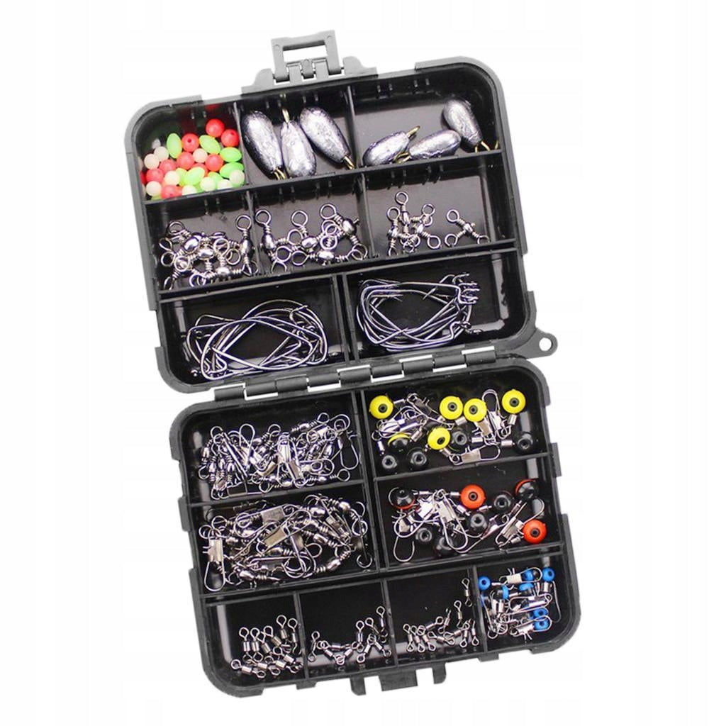 187/160pcs Fishing Accessories, Including Jig Hooks, Rolling Swivels 160Pcs Manufacturer code 10766025293