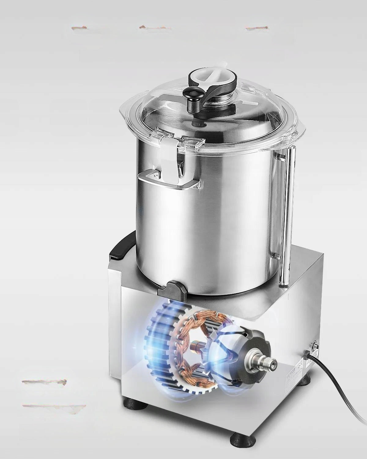 18L Stainless Steel Food Processor, S Blade Incisor, Fruit Vegetables Power rating 360 W