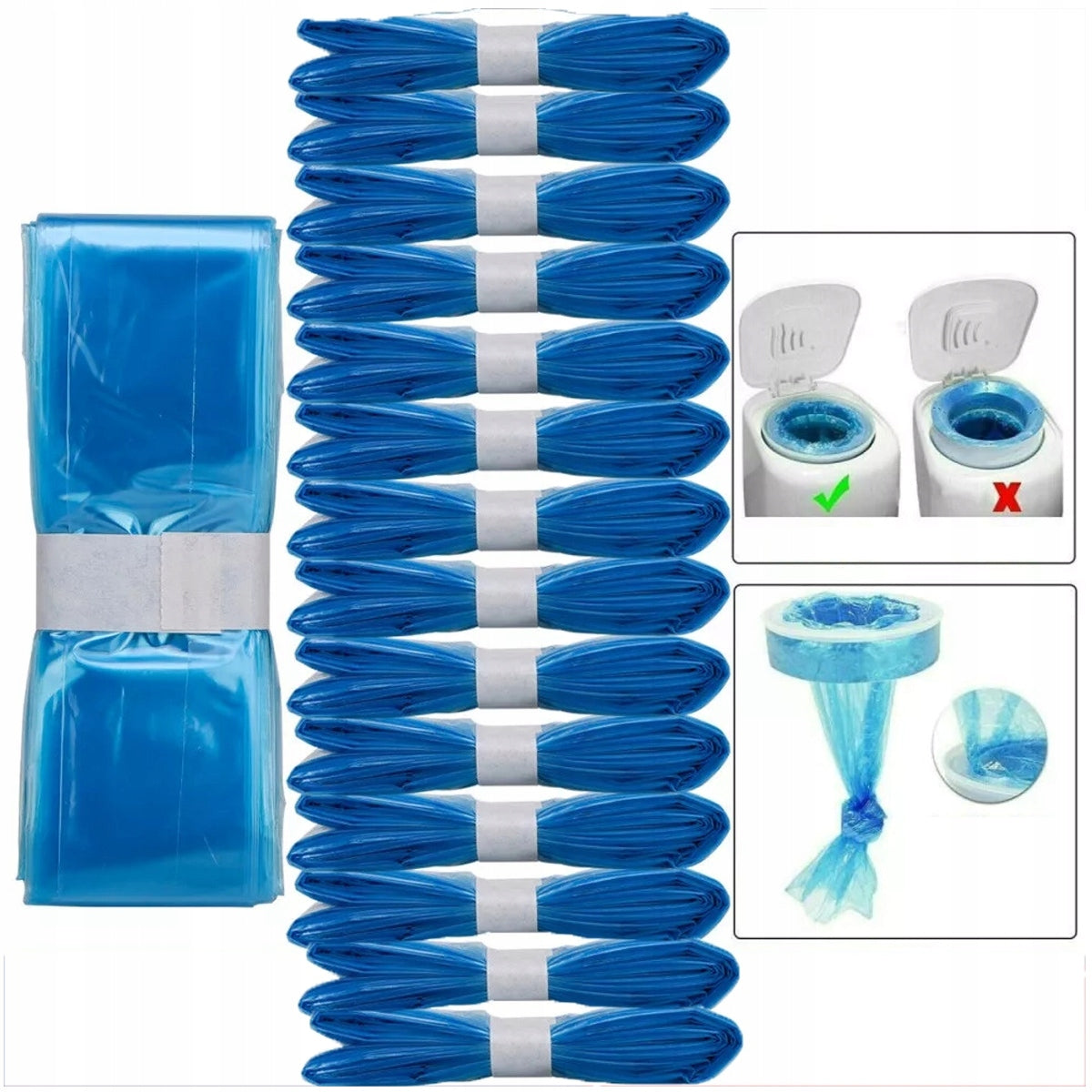 18PCS DIAPER CONTAINER CARTRIDGES ANGELCARE BAGS Medical device no