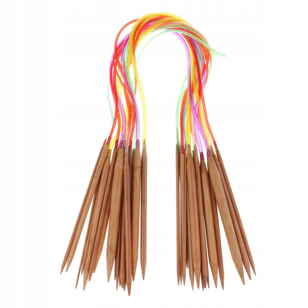 18Pc/set Mixed Color Circular Knitting s 60cm